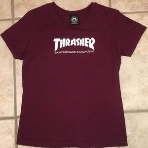 Maroon Thrasher Shirt